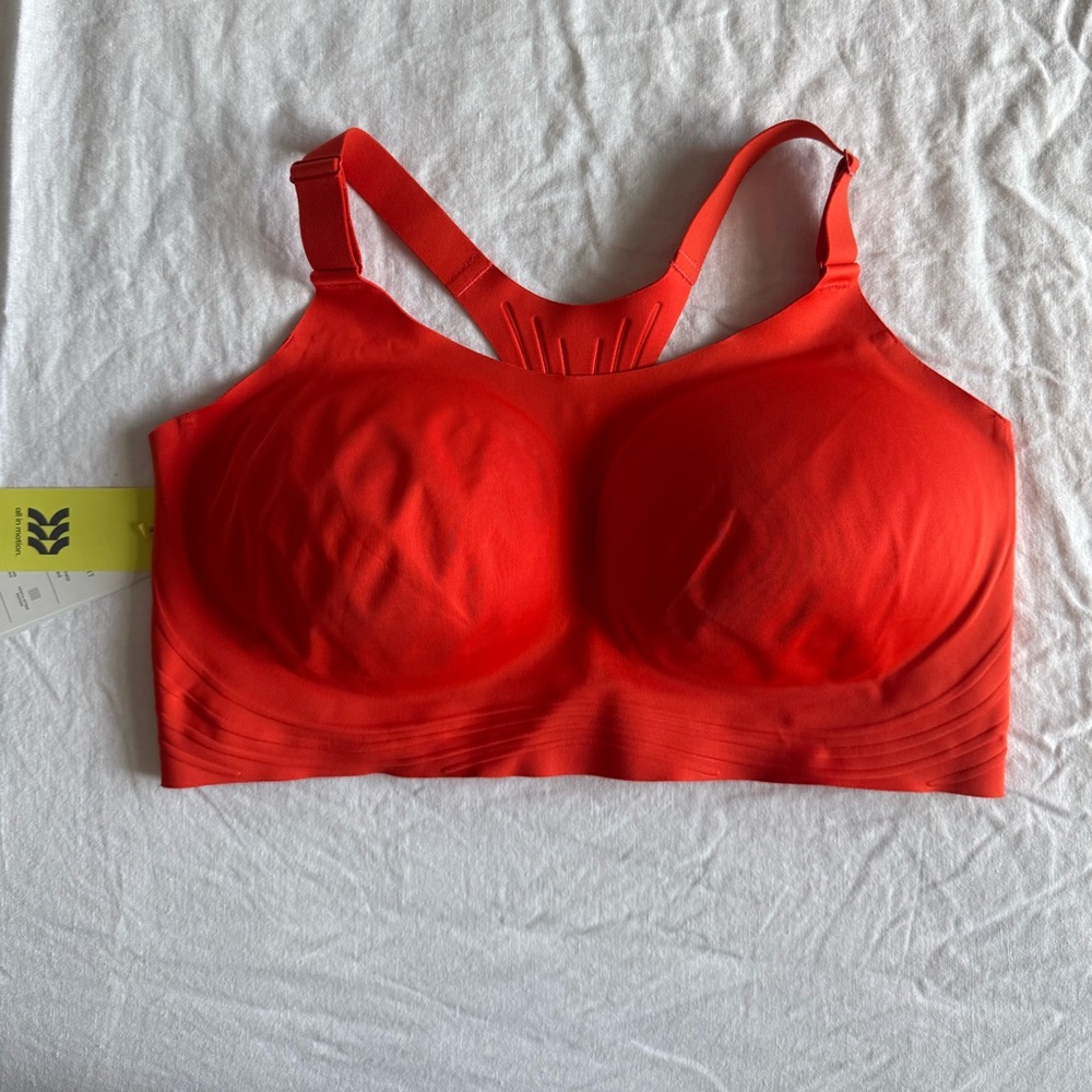 NWT All in Motion Vibrant Orange Sports Bra